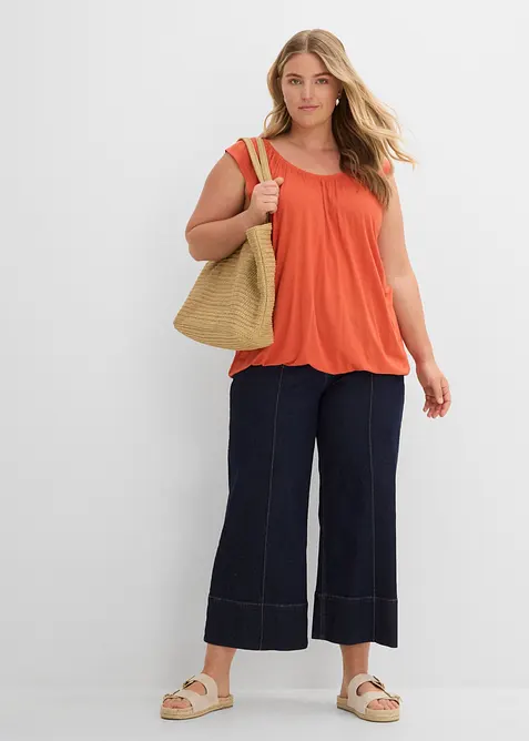 Top in misto viscosa morbido, bonprix