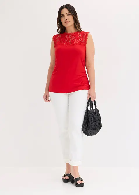 Top in misto viscosa morbido, bonprix