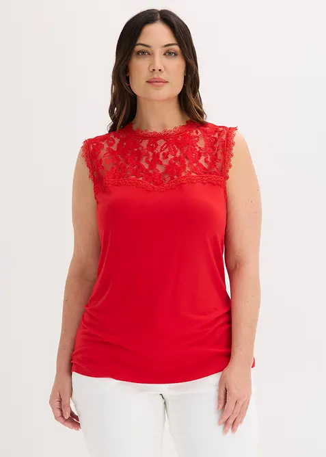 Top in misto viscosa morbido, bonprix