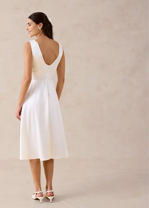 Abito in satin lucido, bonprix