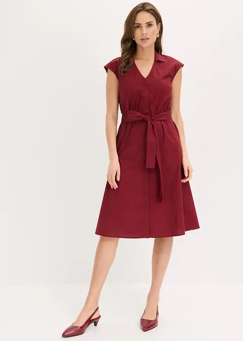 Abito con cintura da annodare, bonprix