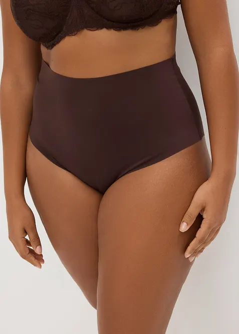 Slip senza cuciture con effetto modellante leggero (pacco da 2), bonprix