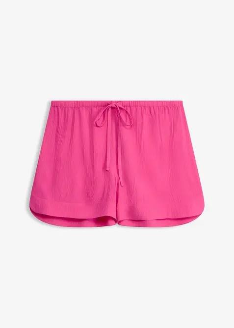 Shorts da spiaggia in crinkle operato, bonprix
