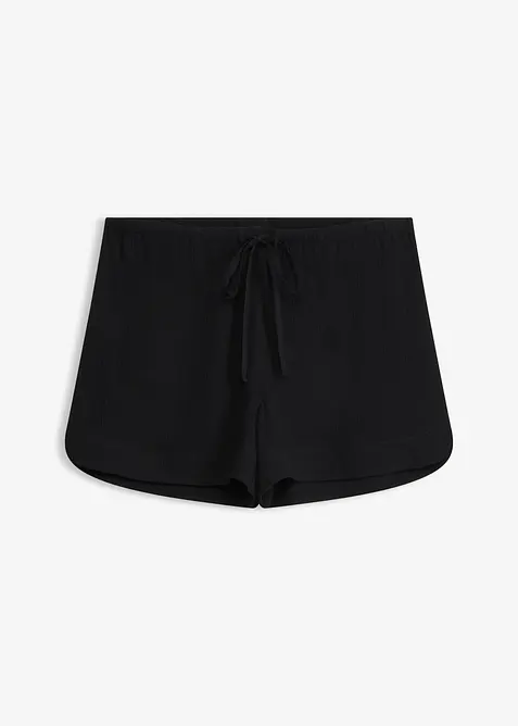 Shorts da spiaggia in crinkle operato, bonprix