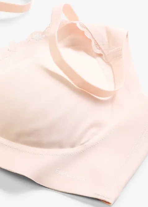 Reggiseno imbottito laser cut Feel Comfort senza ferretto, bonprix
