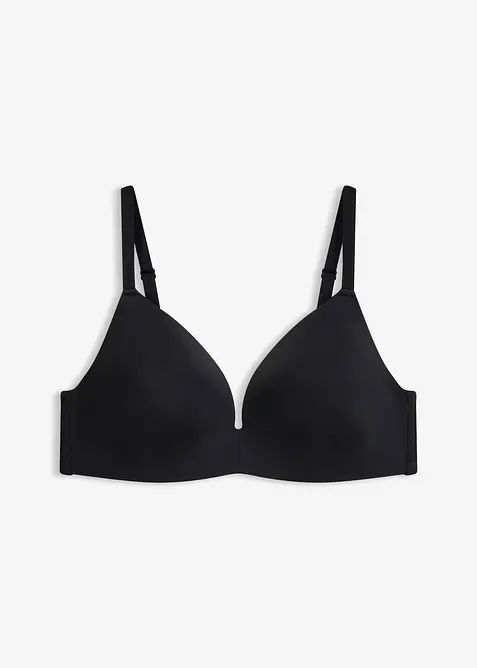 Reggiseno con coppe preformate prive di cuciture e senza ferretto, bonprix
