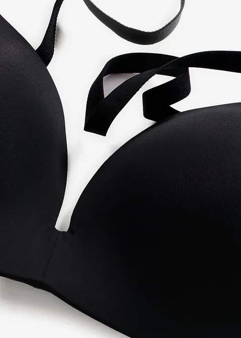 Reggiseno con coppe preformate prive di cuciture e senza ferretto, bonprix