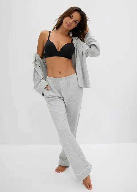 Reggiseno con coppe preformate prive di cuciture e senza ferretto, bonprix