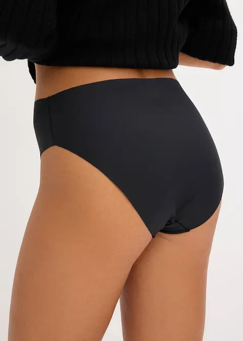 Culotte a vita alta che non segnano in microfibra (pacco da 4), bonprix