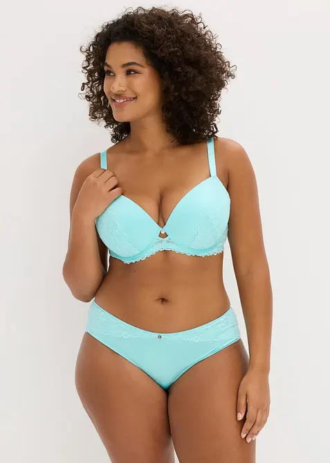 Culotte in pizzo morbido, bonprix