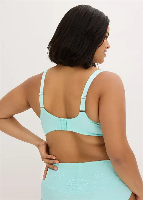 Reggiseno con ferretto e strap decorative rimovibili, bonprix