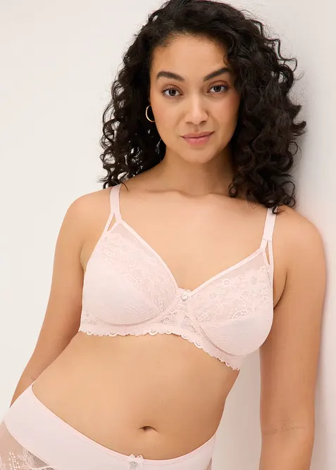 Reggiseno minimizer con pizzo delicato, bonprix