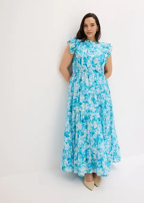 Abito lungo in puro cotone, bonprix