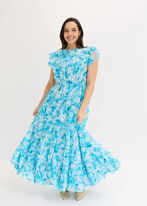 Abito lungo in puro cotone, bonprix