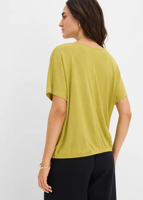 T-shirt effetto maglia, bonprix