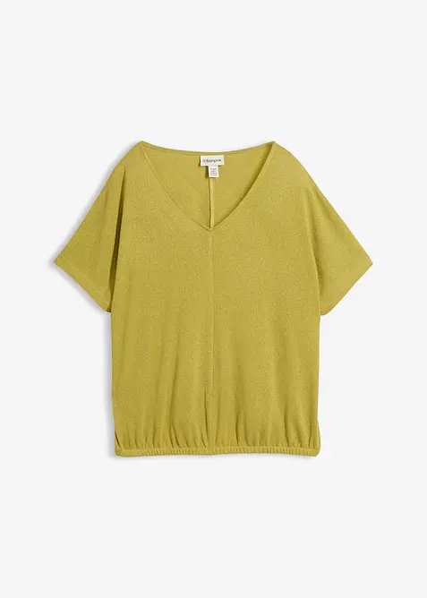 T-shirt effetto maglia, bonprix