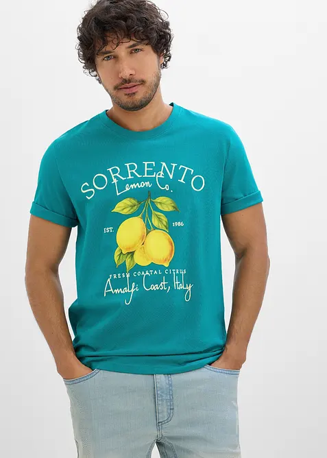 T-shirt in puro cotone, bonprix