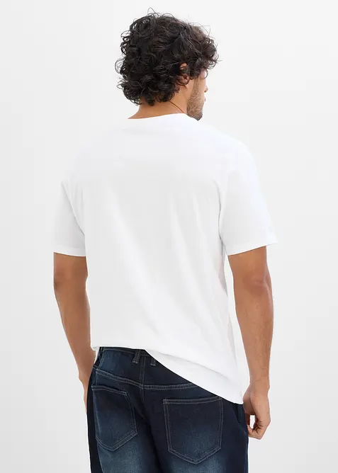 T-shirt in puro cotone, bonprix