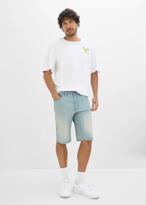 T-shirt in puro cotone biologico, loose fit, bonprix