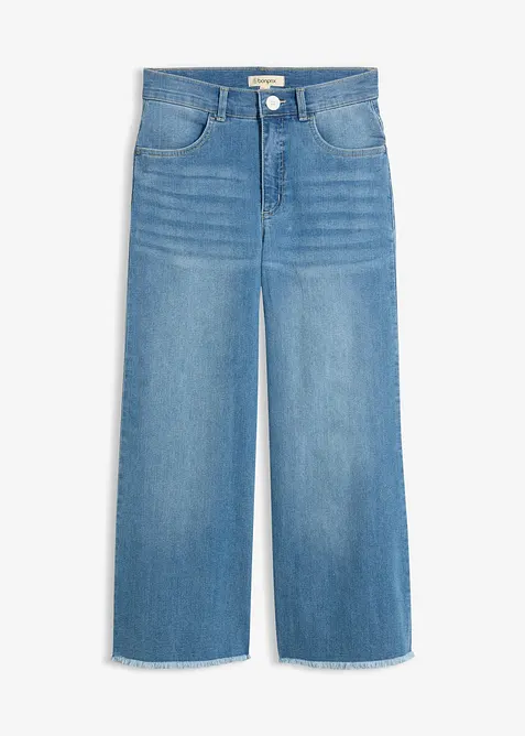 Jeans cropped wide fit, bonprix