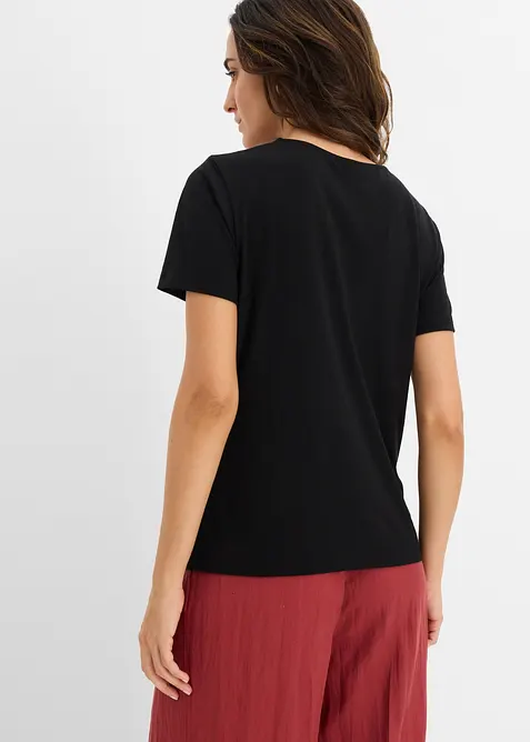 T-shirt in misto viscosa fluido, bonprix