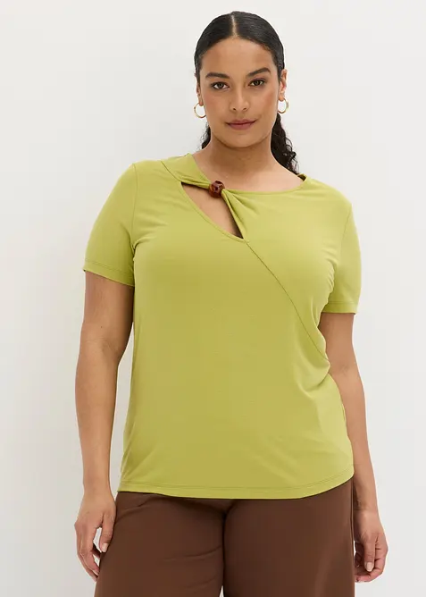 T-shirt in misto viscosa fluido, bonprix