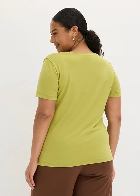 T-shirt in misto viscosa fluido, bonprix
