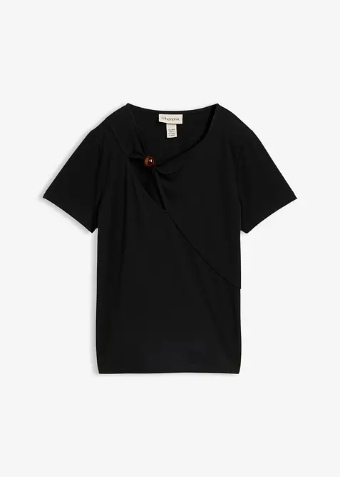 T-shirt in misto viscosa fluido, bonprix