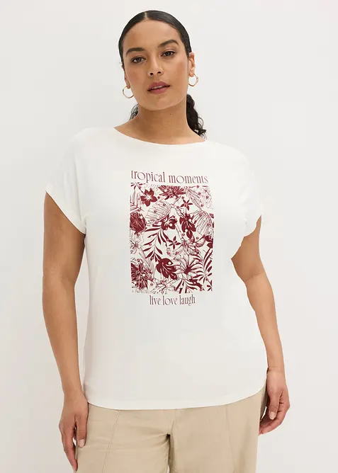 Maglia in misto viscosa, bonprix