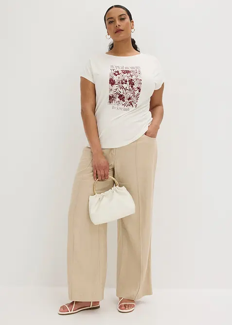 Maglia in misto viscosa, bonprix
