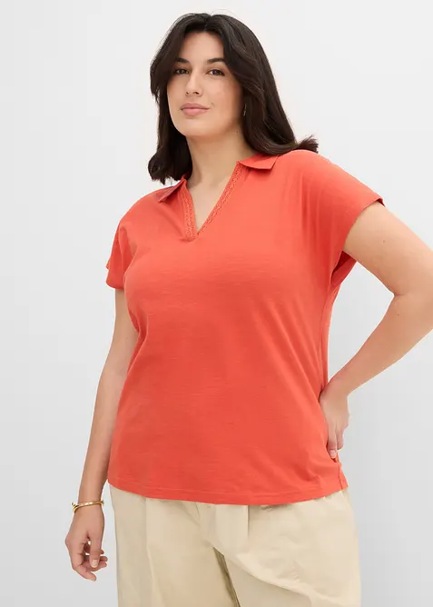 Polo in puro cotone biologico, bonprix