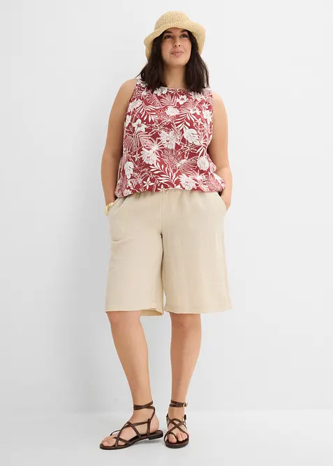 Top in jersey di misto viscosa, bonprix