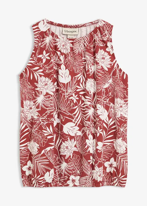 Top in jersey di misto viscosa, bonprix