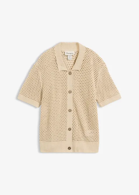 Cardigan traforato, bonprix