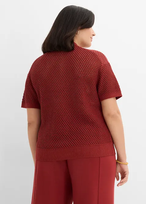 Cardigan traforato, bonprix