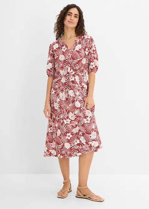 Abito in jersey di misto viscosa morbido, bonprix