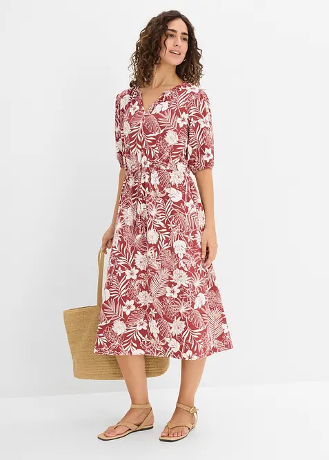 Abito in jersey di misto viscosa morbido, bonprix