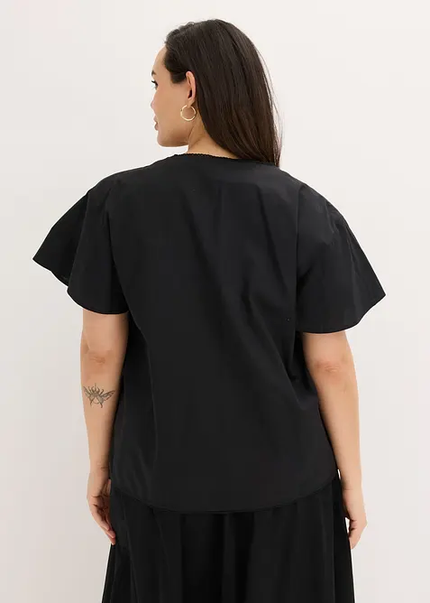 Blusa con ricamo, bonprix