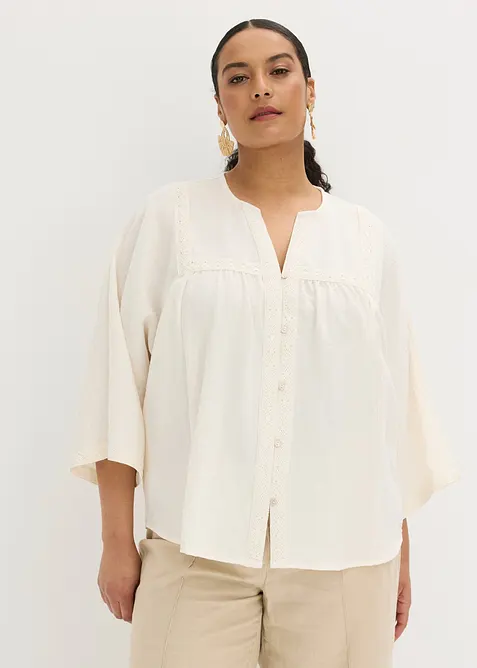 Camicetta in misto viscosa, bonprix