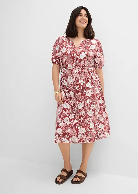 Abito in jersey di misto viscosa morbido, bonprix