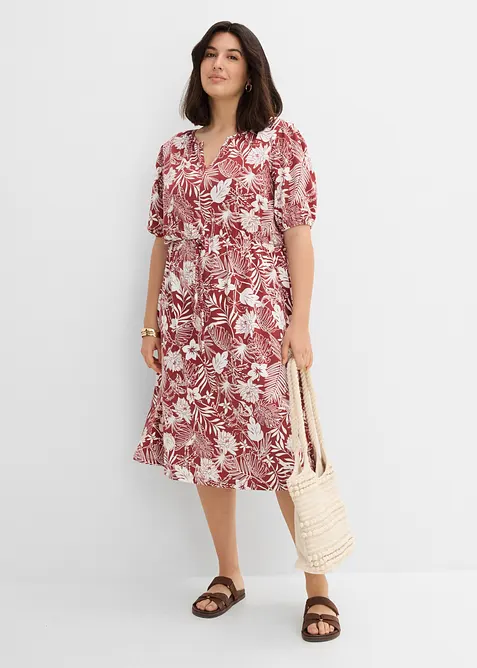 Abito in jersey di misto viscosa morbido, bonprix