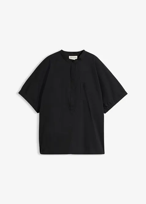 Blusa a maniche corte con spalle scese, bonprix