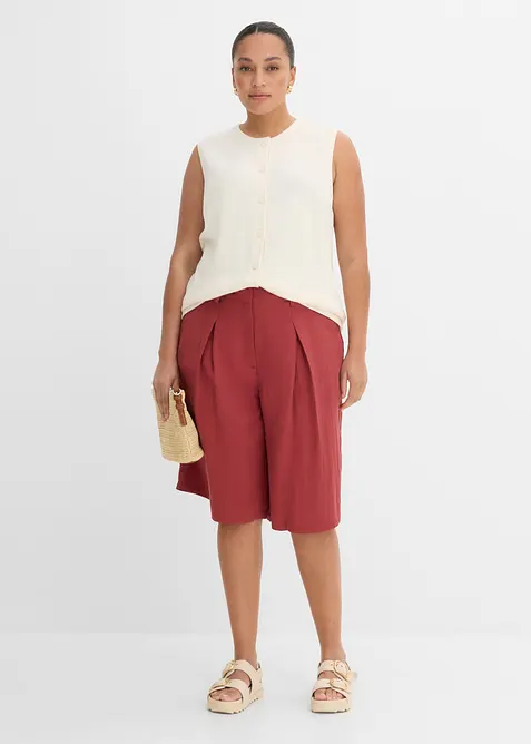 Bermuda confezionati in misto viscosa, bonprix