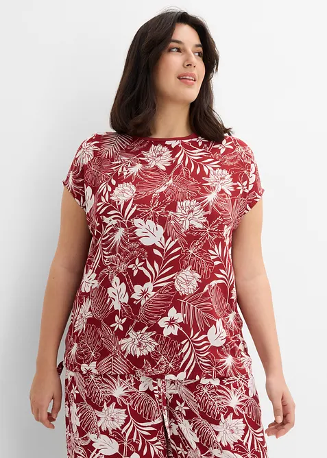 T-shirt in misto viscosa, bonprix