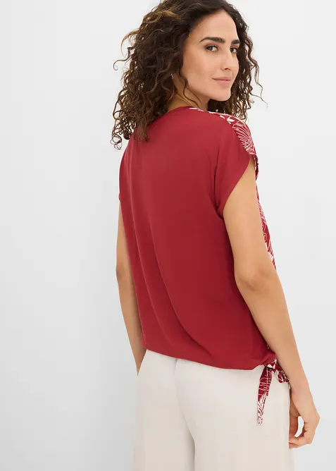 T-shirt in misto viscosa, bonprix