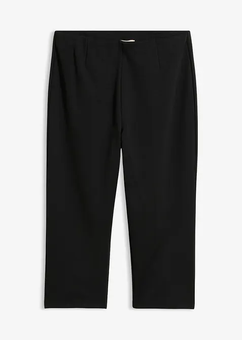Pantaloni capri in punto di Roma, bonprix
