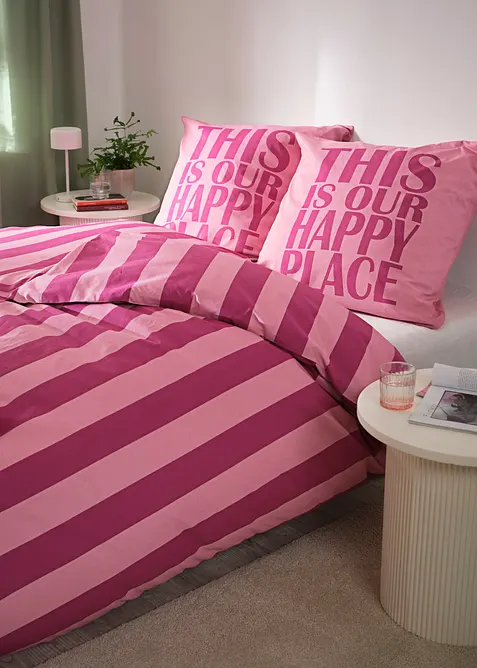 Biancheria da letto con scritta, bonprix