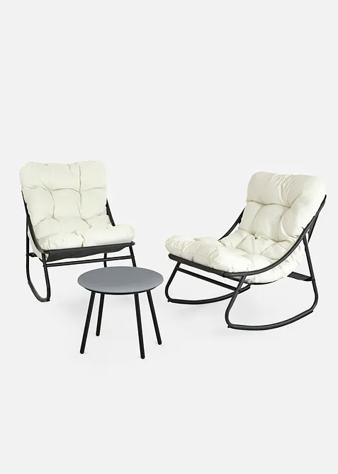 Tavolo e sedie da giardino (set giardino 3 pezzi), bonprix