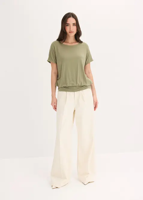 Maglia in misto viscosa morbido, bonprix