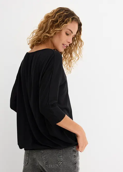 Maglia oversize in misto viscosa, bonprix